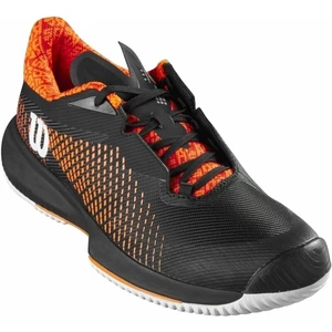 Wilson Kaos Swift 1.5 Mens Tennis Shoe Black/Phantom/Shocking Orange 44 Férfi tenisz cipők