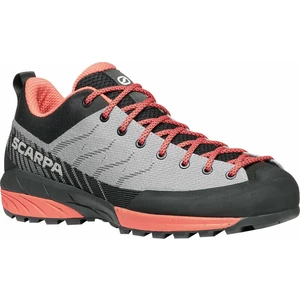 Scarpa Chaussures outdoor femme Mescalito Planet Woman Light Gray/Coral 37,5