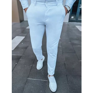 Bílé pánské kalhoty Dstreet