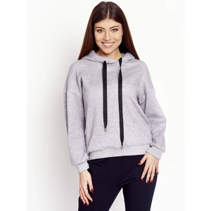 Grey sweatshirt Cocomore cmgBZ547c.R03