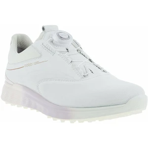 Ecco S-Three BOA Womens Golf Shoes White/Delicacy/White 41