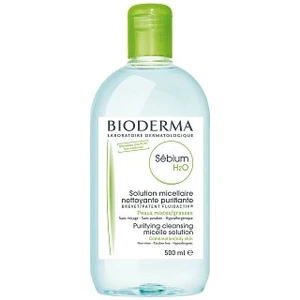 Bioderma SÉBIUM H2O Solution Micellaire ( mastná pleť ) - Čisticí pleťová voda  500 ml
