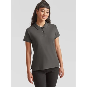 Graphite Women's Polo Fruit of the Loom