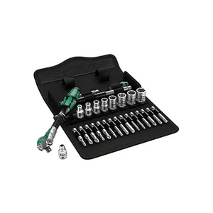 Wera 004019 Sada ráčnová Zyklop Speed 8100 SA 9, 28 d. upínací část 1/4 - coulová