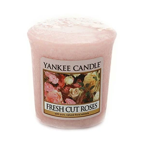 Yankee Candle Fresh Cut Roses votívna sviečka 49 g