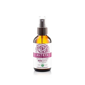 Alteya organics Růžová voda z růže damašské BIO ve skle 120 ml