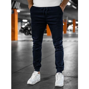 Pantaloni bleumarin joggers Bolf 0905