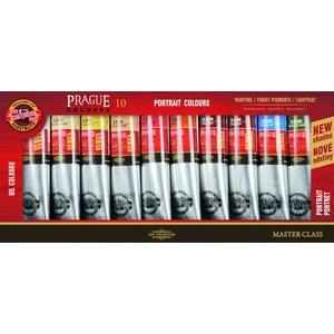 KOH-I-NOOR Sada olejových barev 10x40 ml