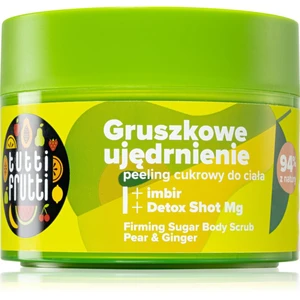 Farmona Tutti Frutti Pear & Ginger cukrový peeling pro zpevnění pokožky 300 g