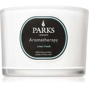 Parks London Aromatherapy Linen Fresh vonná svíčka 80 g