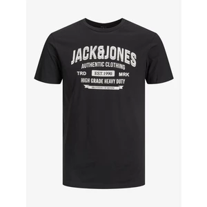 Černé tričko Jack & Jones Jeans - Pánské