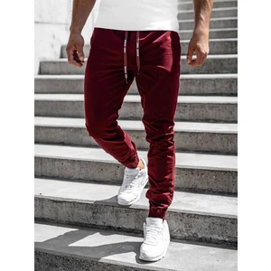 Pantaloni trening bordo Bolf KA951