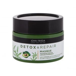 John Frieda Detox & Repair detoxikační maska pro poškozené vlasy 250 ml