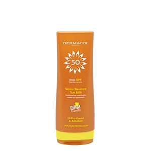 Dermacol Voděodolné zvláčňující mléko na opalování SPF 50 (Water Resistant Sun Milk) 200 ml