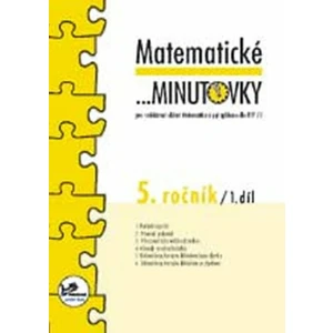 Matematické minutovky pro 5. ročník / 1. díl - Josef Molnár