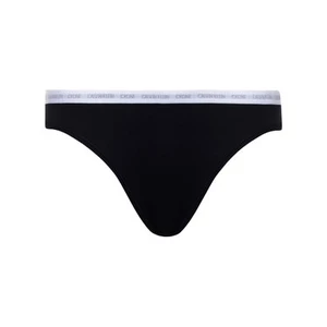 Calvin Klein Sada dámskych nohavičiek CK One Bikini 2Pk QD3789E-001 Black / Black XS