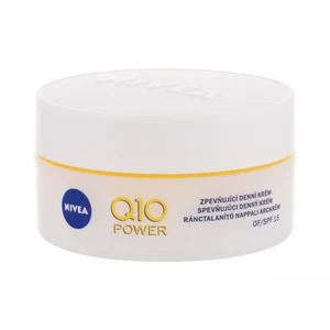 Nivea Q10 Power Anti-Wrinkle + Firming SPF15 50 ml denný pleťový krém W na zmiešanú pleť; na normálnu pleť; proti vráskam; s ochranným faktorom SPF