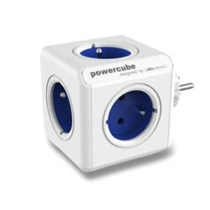 Napájací adaptér PowerCube Original 5 zásuviek, modrá