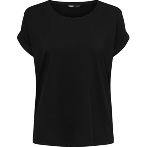 Black loose basic T-shirt ONLY Moster - Women
