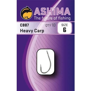 Ashima  háčiky  c887 heavy carp  (10ks)-veľkosť 2