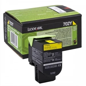 Lexmark 70C20YE, yellow, 1000 str., return, originálny toner