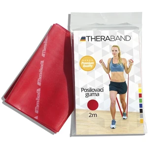 Thera-Band Thera-Band Posilovací guma 12,5 cm x 2 m Červená - středně silná