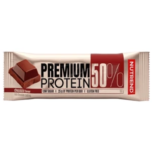 Proteinová tyčinka Nutrend Premium Protein 50% Bar 50g  čokoláda