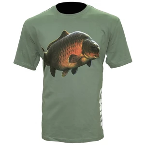 Zfish tričko carp t-shirt olive green-velikost xl
