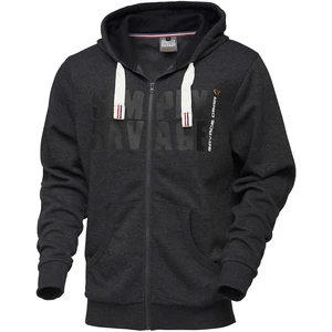 Savage gear mikina simply savage raw zip hoodie-velikost s