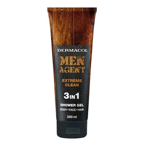 Dermacol Sprchový gél pre mužov 3v1 Extreme Clean Men Agent (Shower Gel) 250 ml