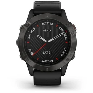 Garmin fénix 6 Sapphire/Carbon Gray DLC/Black