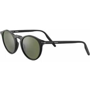 Serengeti Raffaele Shiny Black/Mineral Polarized