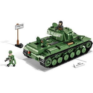 Stavebnice COBI 2555 II WW KV-1, 656 k, 2 f