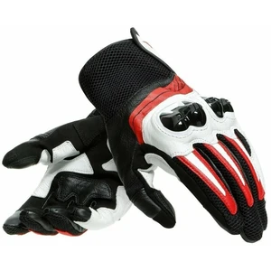 Dainese Mig 3 Black/White/Lava Red XXS Gants de moto