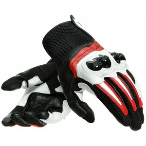 Dainese Mig 3 Black/White/Lava Red XXS Guanti da moto