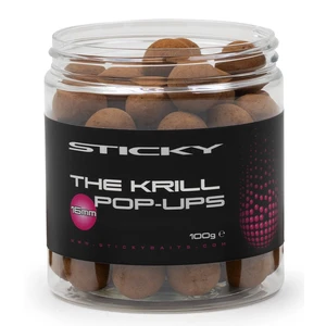 Sticky baits plovoucí boilies the krill pop-ups 100 g-16 mm