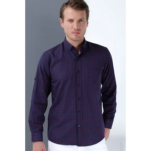 G667 DEWBERRY MEN's SHIRT-NICKNAME- BURGUNDY