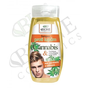 Bione Cosmetics Šampón proti lupinám Cannabis pre mužov 260 ml