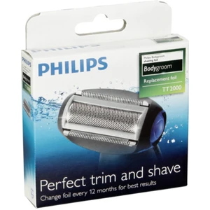 Náhradná planžeta Philips Bodygroom TT2000/43 čierna... Náhradní hlava s planžetou TT2000/43 pro přístroje Bodygroom společnosti Philips řady TT2021 a