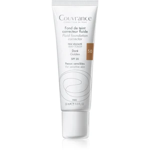 Avène Couvrance tekutý krycí makeup SPF 20 odtieň 5.0 Golden 30 ml