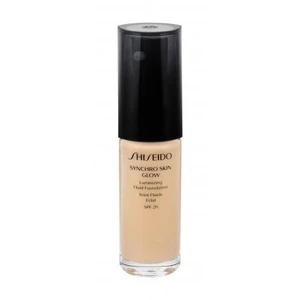 Shiseido Synchro Skin Glow Luminizing Fluid Foundation rozjasňujúci make-up SPF 20 odtieň Golden 2 30 ml