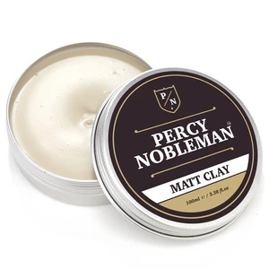 Percy Nobleman Matující vosk na vlasy s jílem (Matt Clay) 100 ml