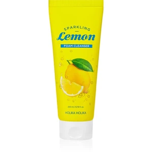 Holika Holika Sparkling Lemon čistiaca pena s citrónom a citrónovou trávou 200 ml