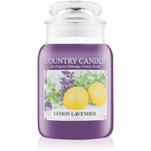 Country Candle Lemon Lavender vonná svíčka 652 g