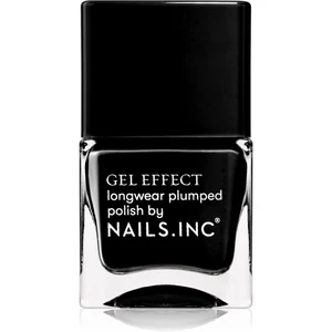 Nails Inc. Gel Effect dlouhotrvající lak na nehty odstín Black Taxi 14 ml