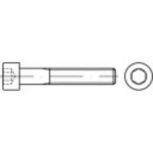 Šrouby s válcovou hlavou TOOLCRAFT TO-5423883, N/A, M6, 100 mm, 200 ks