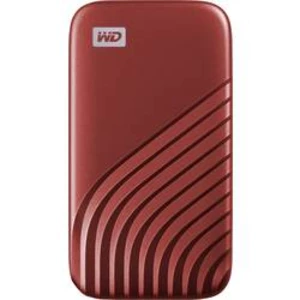 Externý SSD pevný disk 6,35 cm (2,5") WD My Passport, 2 TB, USB-C™, červená