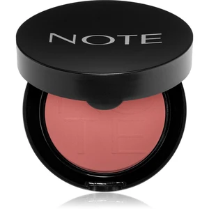 Note Cosmetique Luminous Silk Compact Blusher pudrová tvářenka 06 Sandy Pink 5,5 ml