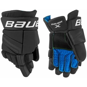 Bauer Eishockey-Handschuhe S21 X JR 10 Schwarz-Weiß