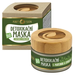 Purity Vision Bio Detoxikační maska s matchou a spirulinou 40 ml